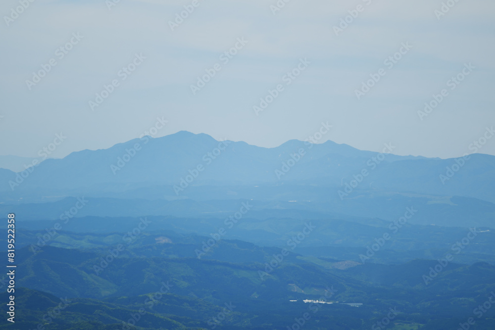 Fototapeta premium 山の自然風景