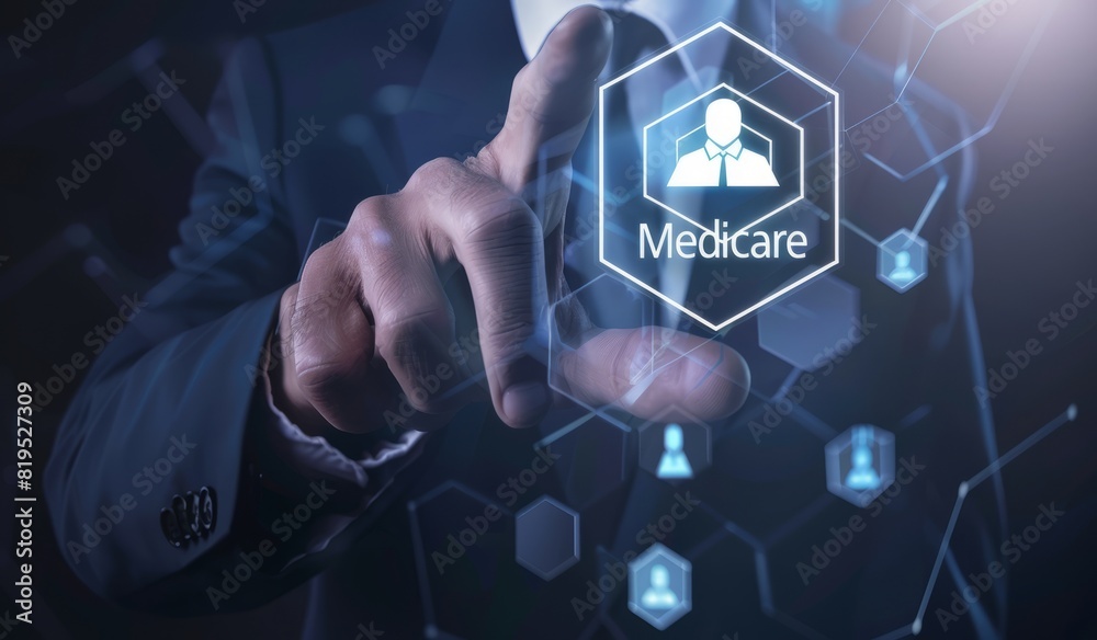 Medical and Health Care Concept, Medicare Medical and Health Care Concept, Medicare