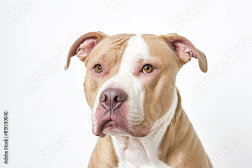 Close-up of a Pitbull s Face