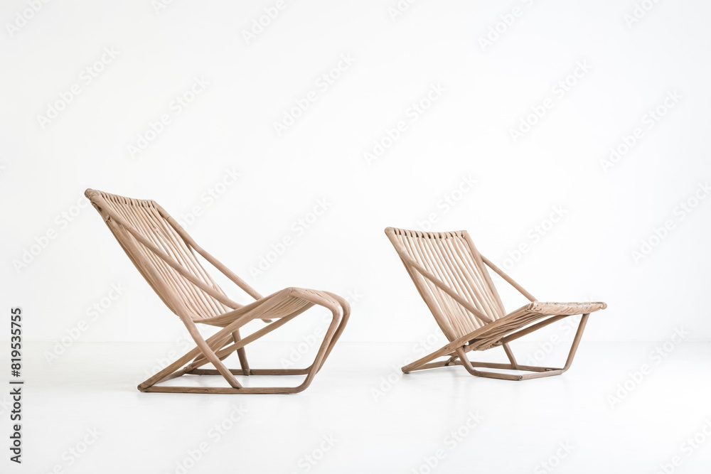 Two Wooden Chairs Two Wooden Chairs