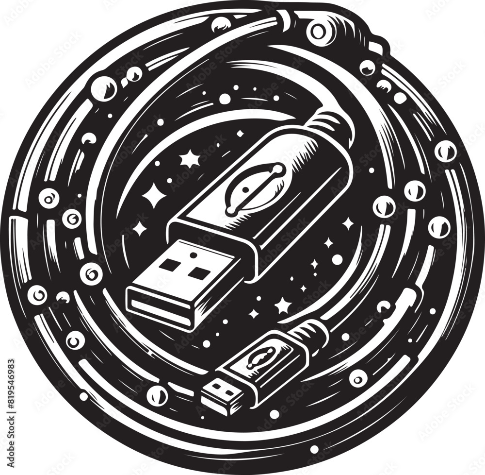 Fototapeta premium USB Cebol