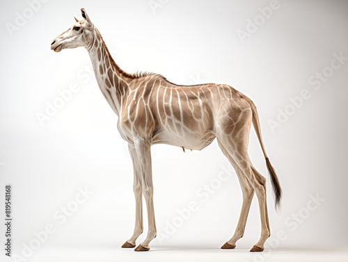 Realistic Animal Skeleton On A Clean Pastel Light And White Isolated Background For Commercial Photography