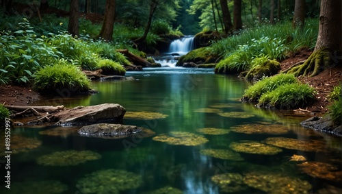 waterfall in the forest