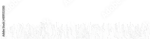 Circuit board vector illustration. High-tech technology background