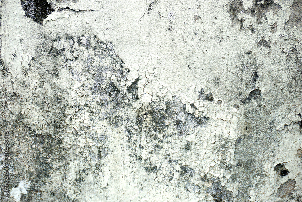 Obraz premium Old dirty Water stains on the wall