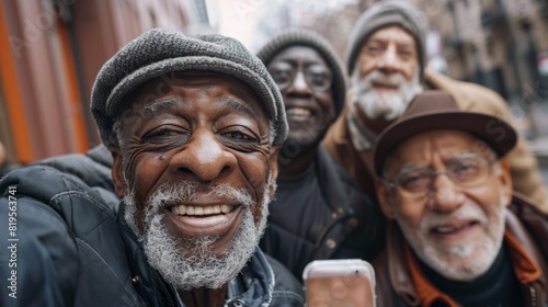 A Group of Joyful Senior Friends