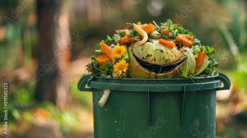 The Overflowing Compost Bin photo