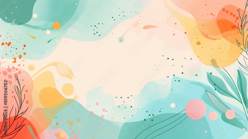 pastel colour abstract background