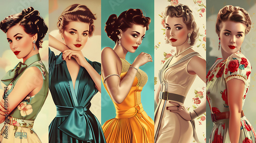 Retro Revival: A Celebration of Mid-Century Glamour and Timeless Charm