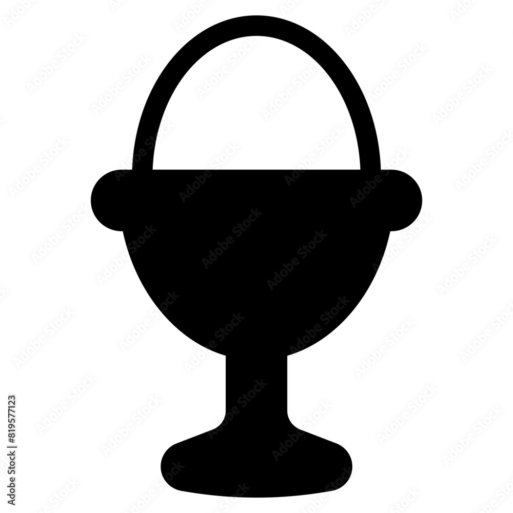 Obraz premium boiled egg icon