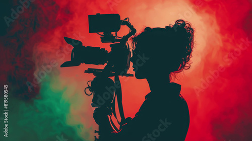 Filmmaker crafts films with still photos and narrations.