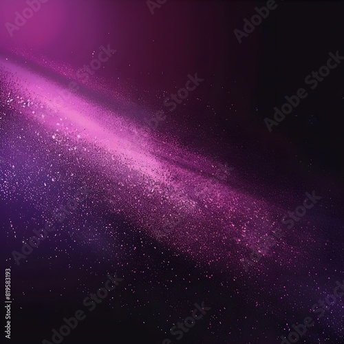 Purple gradient background grainy glowing purple light on dark background noise texture effect banner header design. Created using generative AI.