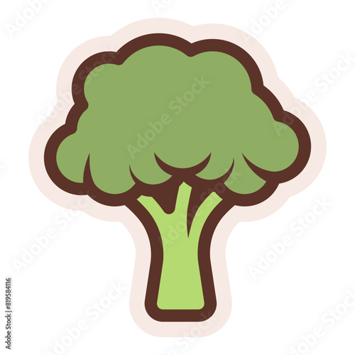 broccoli sticker