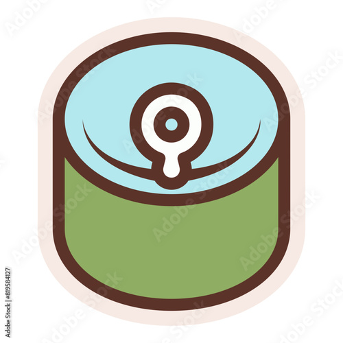 canned food sticker