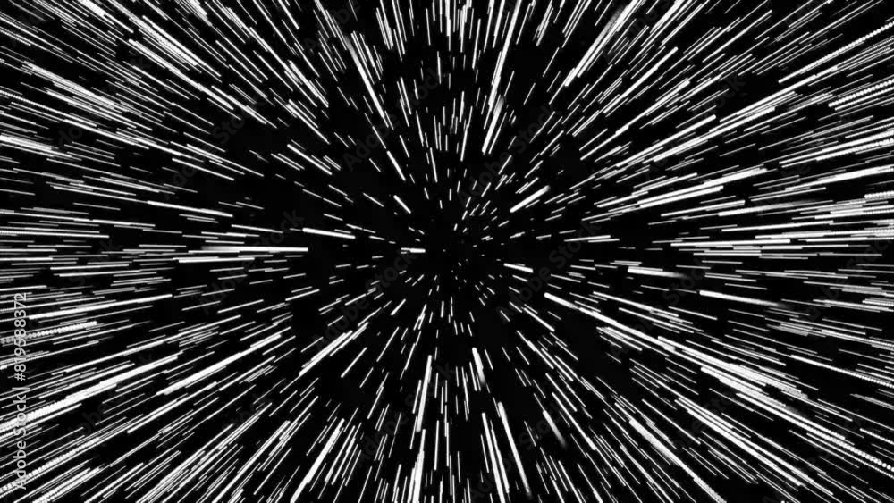 Animation of speed in space, suitable for design elements or backgrounds. Animation of speed in space, suitable for design elements or backgrounds.