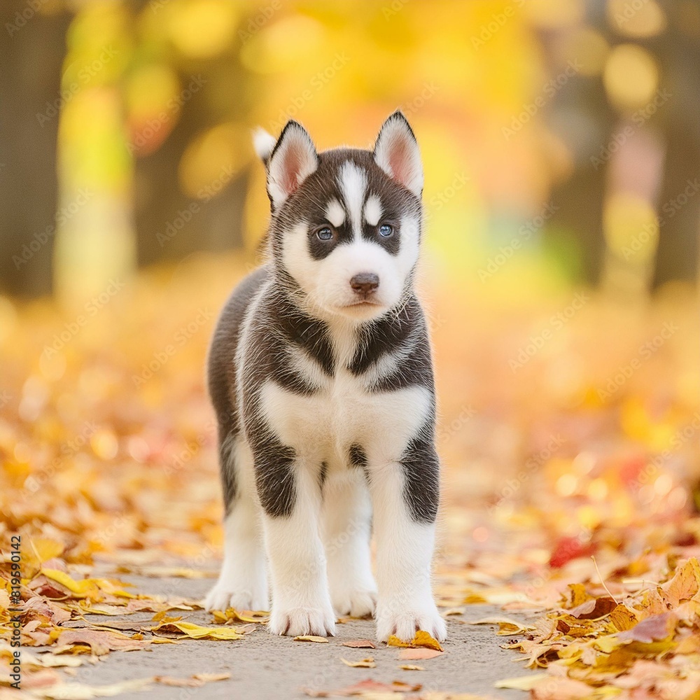 Obraz premium dog in park