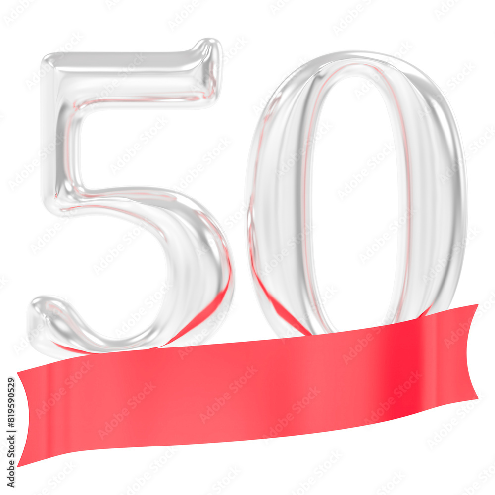 Happy Anniversary 50 Years 3d Rendering Happy Anniversary 50 Years 3d Rendering
