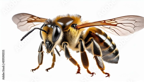 wasp on white background © Umair
