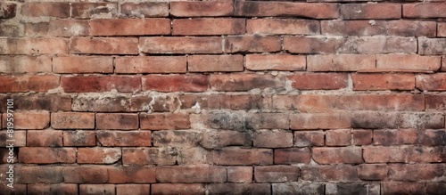 Brick Wall with Fire Hydrant