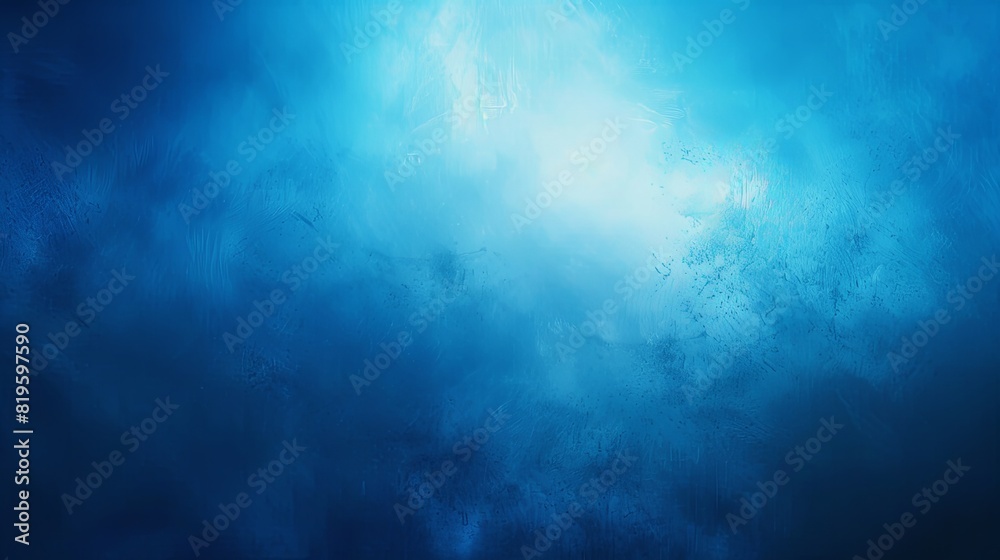 Fototapeta premium Blue Diffused Abstract Minimalist Glossy Background