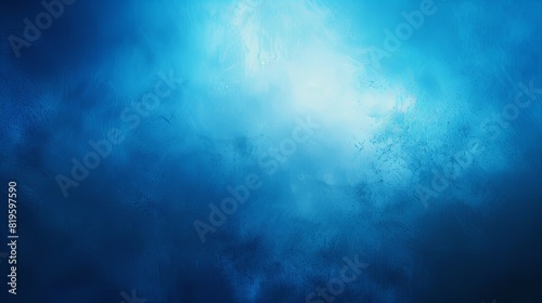 Blue Diffused Abstract Minimalist Glossy Background