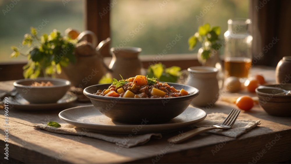 Kvasolya - Bean stew. Kvasolya - Bean stew.