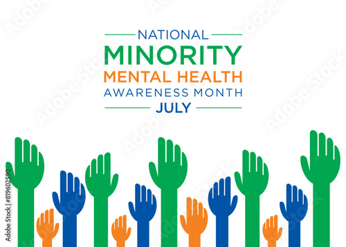 National Minority Mental Health Awareness Month, observed every July in the United States, aims to shed light on the unique mental health challenges faced by racial and ethnic minority groups. 
