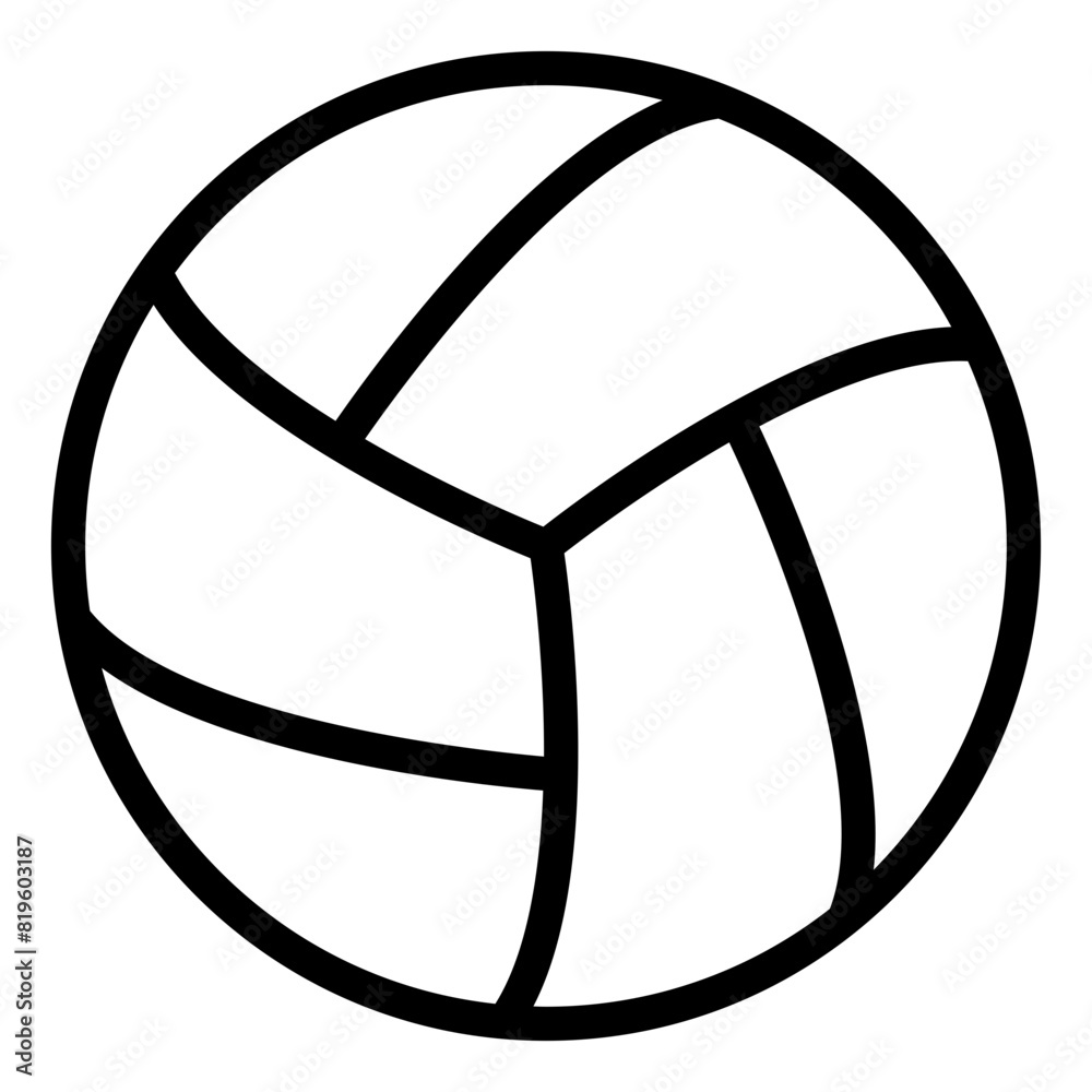 Naklejka premium Volley Ball icon