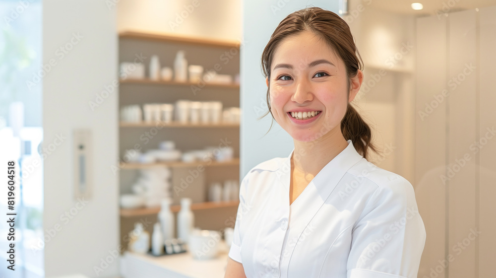 笑顔のエステティシャン 笑顔のエステティシャン