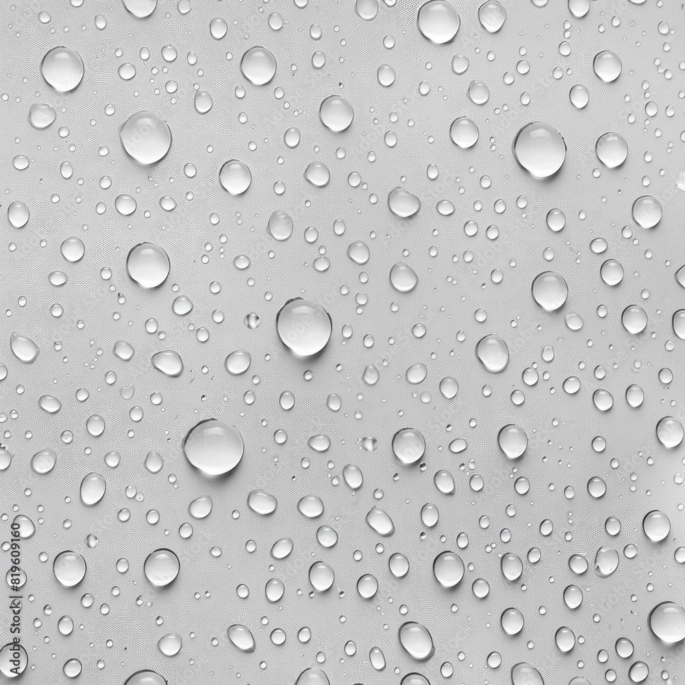 Atmospheric background with water droplets. Monochrome. The texture of water on a gray background. Atmospheric background with water droplets. Monochrome. The texture of water on a gray background.