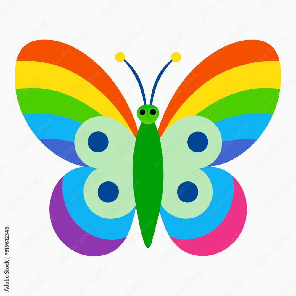 butterfly on white butterfly on white