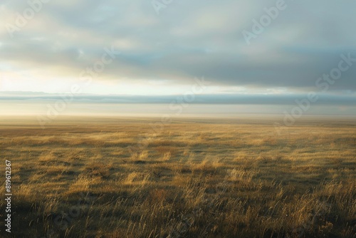 Golden Field at Sunset