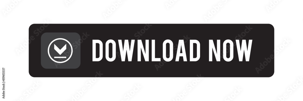 download button isolated on a white background download button isolated on a white background