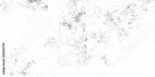 Vector grunge black and white crack paper texture design and texture of a concrete wall with cracks and scratches background.  abstract vintage of old surface dusty rough texture background.