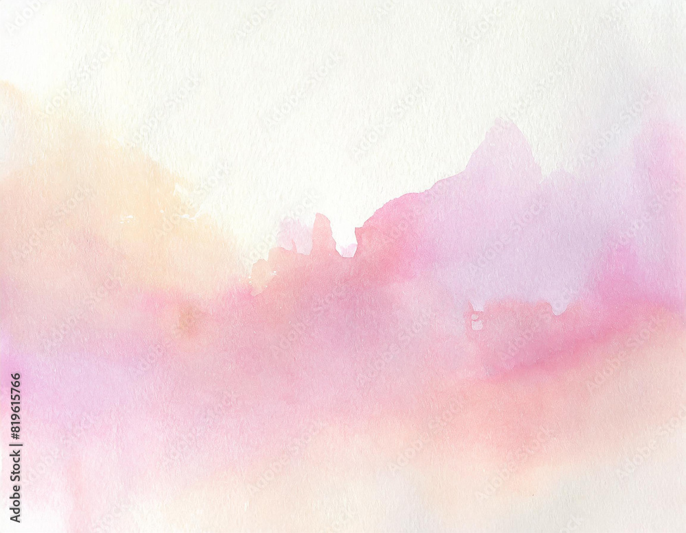 Obraz premium 水彩背景 Generative AI