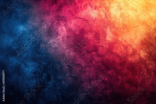 Multicolored Gradient Background Texture extreme closeup. Generative AI photo