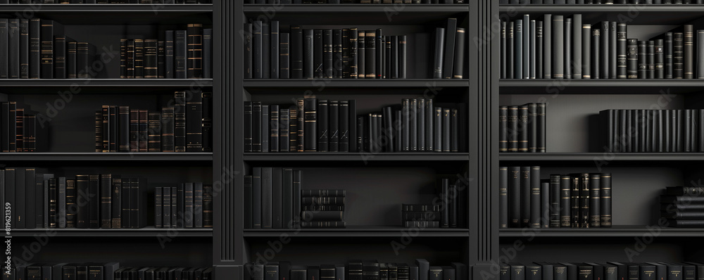 black book shelf background