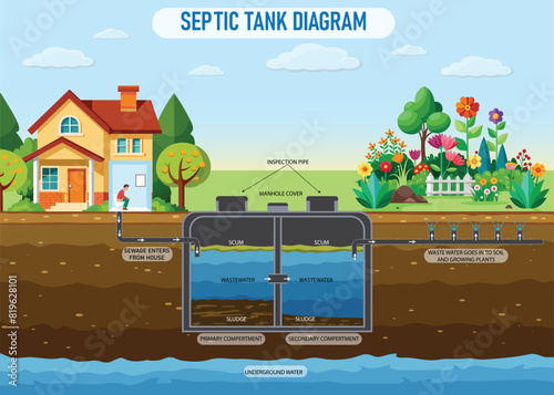 Understanding Your Septic System: A Detailed Septic Tank Diagram