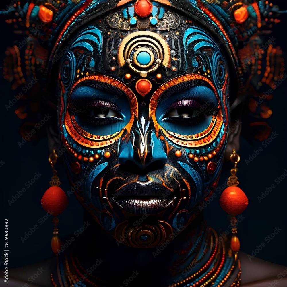 Naklejka premium woman portrait