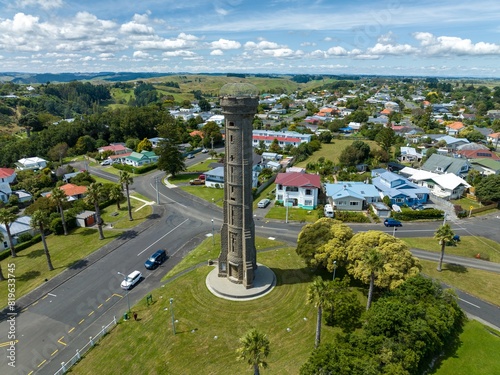 Tower in Durie Hill, Whanganui, Manawatū-Whanganui, New Zealand. photo