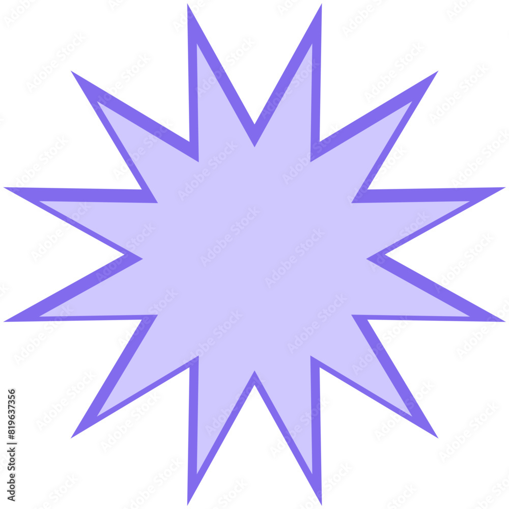 Sunburst, star shape frame vector Sunburst, star shape frame vector