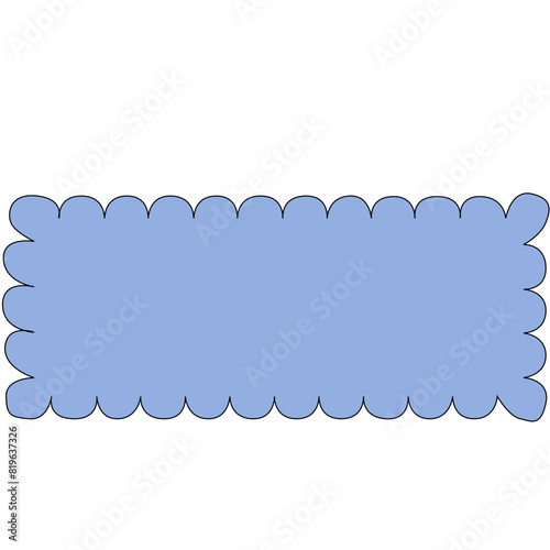 clouds with background vector