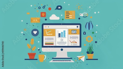 Wallpaper Mural A person is holding a piece of paper with a pie chart on it Torontodigital.ca