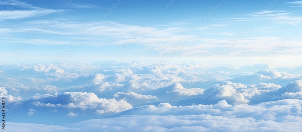 Sky view with an expansive panorama showcasing a wide range of scenery and potential for a copy space image Sky view with an expansive panorama showcasing a wide range of scenery and potential for a copy space image