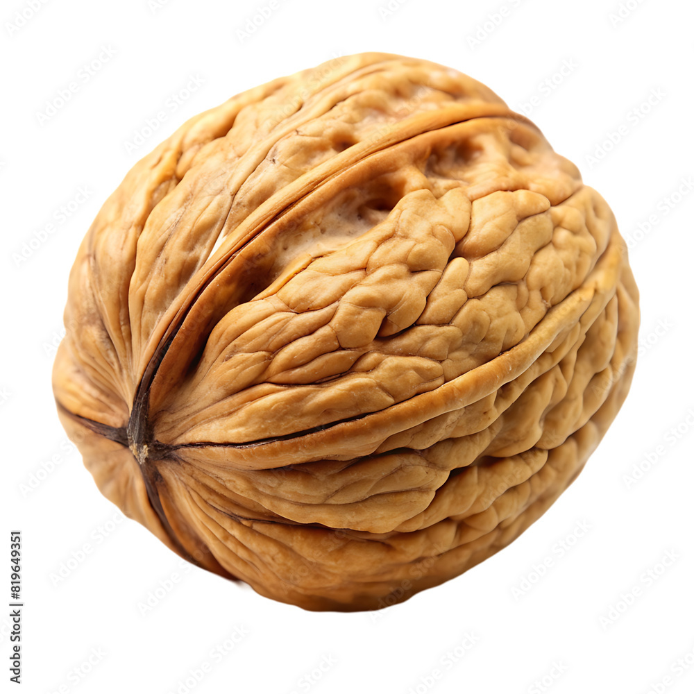 shell of walnut on transparent background shell of walnut on transparent background