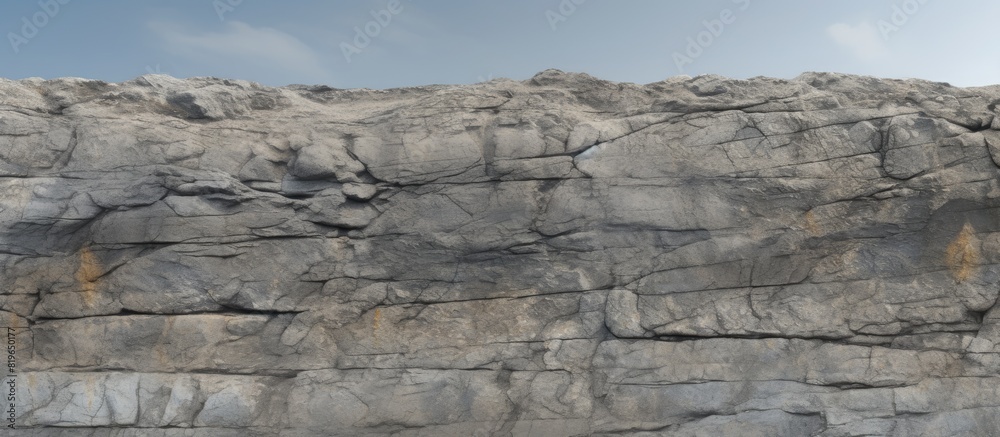 Fototapeta premium Blurry rock surface with an empty background for potential copy space image