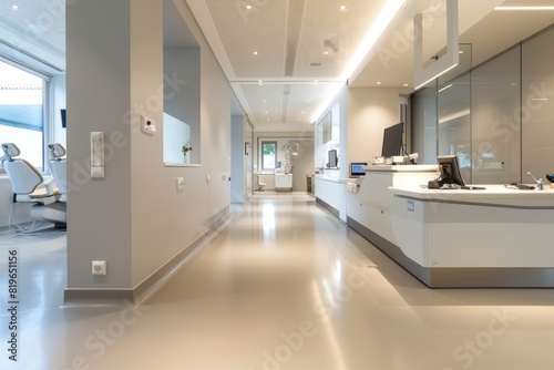 Sleek Modern Dental Clinic with High-End Medical Equipment