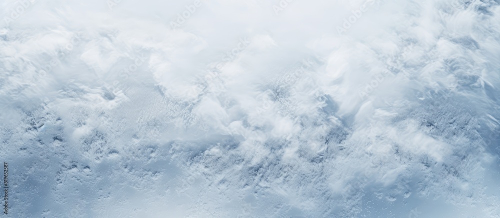 White snow as background top view Winter season. Copy space image. Place for adding text and design White snow as background top view Winter season. Copy space image. Place for adding text and design