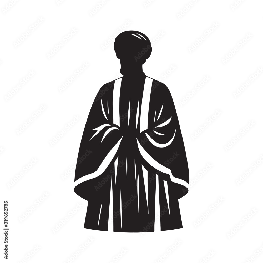 Minimalist Thobe Vector Silhouette: The Elegance and Cultural Heritage of Middle Eastern Men's Traditional Attire- Thobe Illustration - Thobe Vector Silhouette. Minimalist Thobe Vector Silhouette: The Elegance and Cultural Heritage of Middle Eastern Men's Traditional Attire- Thobe Illustration - Thobe Vector Silhouette.