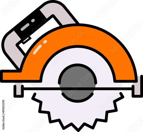 Circular saw icon
